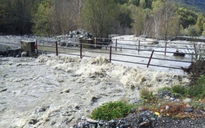 El Conselh Generau d’Aran i l’Ajuntament de Es Bòrdes aconsegueixen les obres immediates en el pont del Còc i en el dic de Torrasa